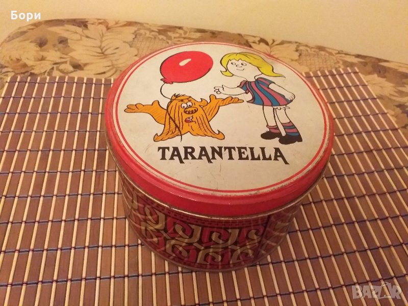 TARANTELLA Метална кутия от бисквити, снимка 1