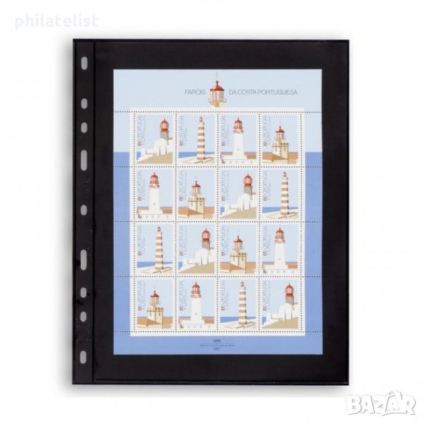 VARIO 1S - черни листа за две банкноти на лист – 195х263 мм, снимка 1