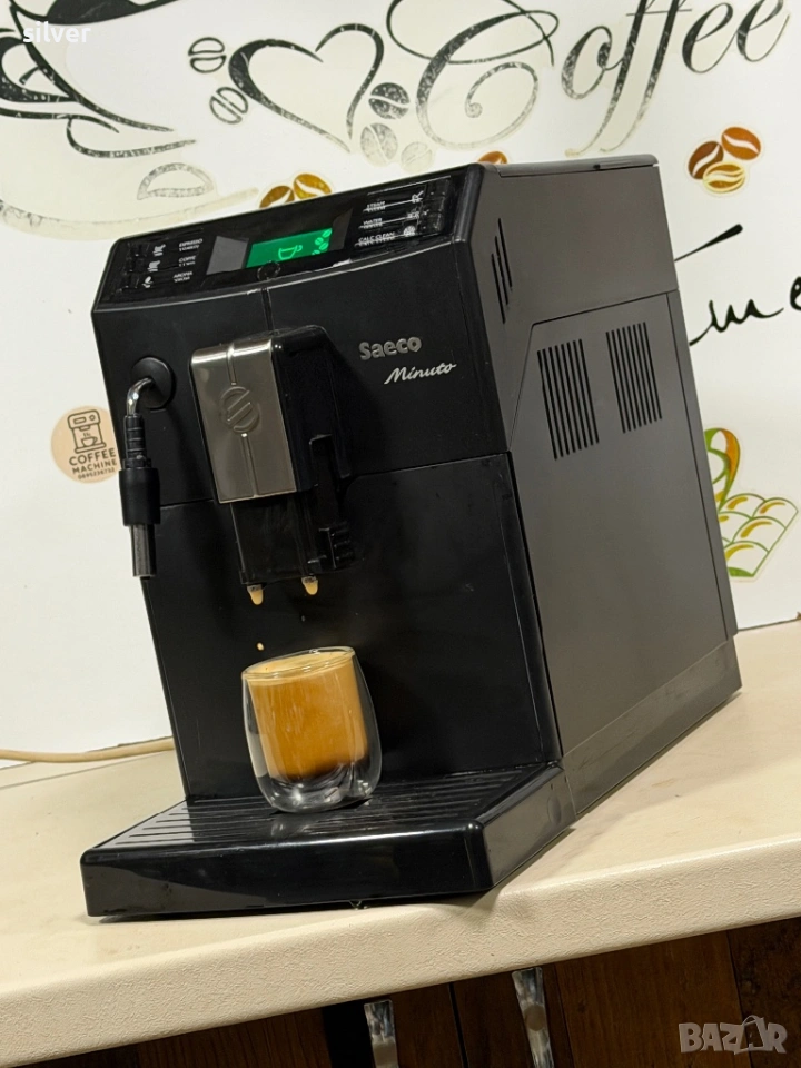 Кафемашина кафе автомат Saeco minuto с гаранция, снимка 1