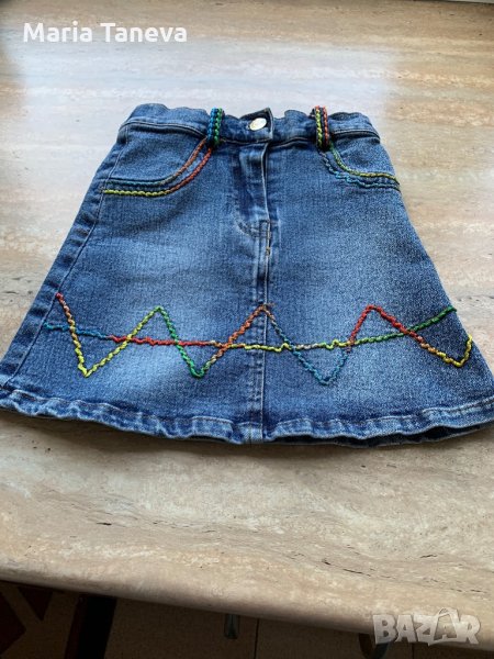 Дънкова детска поличка, снимка 1