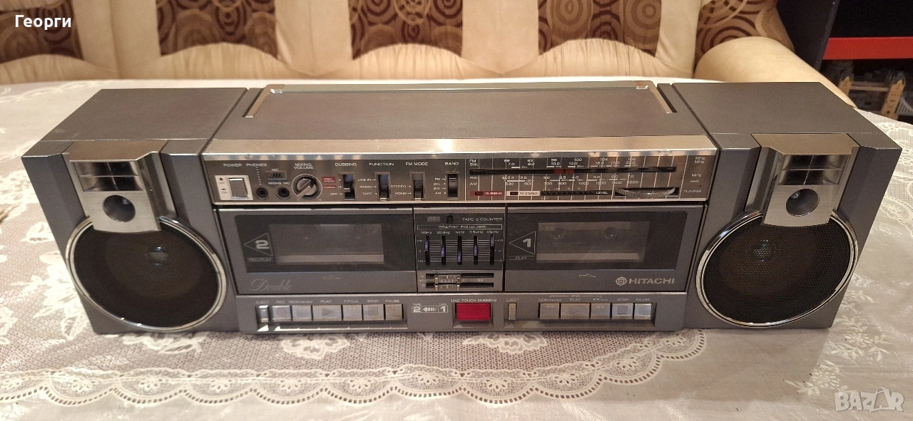 Радиокасетофон HITACHI, снимка 1