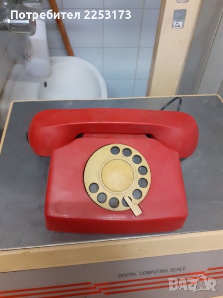 Детски телефон червен, снимка 1