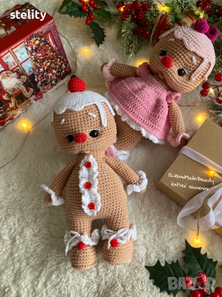 Джинджифилова плетена бисквитка, снимка 1