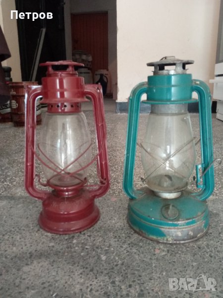 Продавам стари газени лампи--3 броя, снимка 1