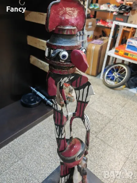 Ръчно изработена статуетка 110 см, снимка 1