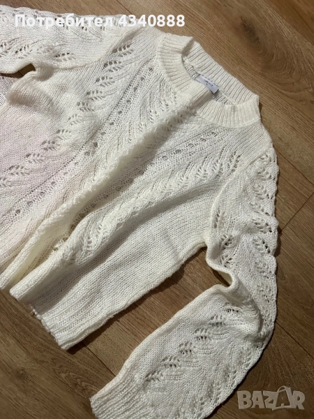 Бял пуловер , снимка 1