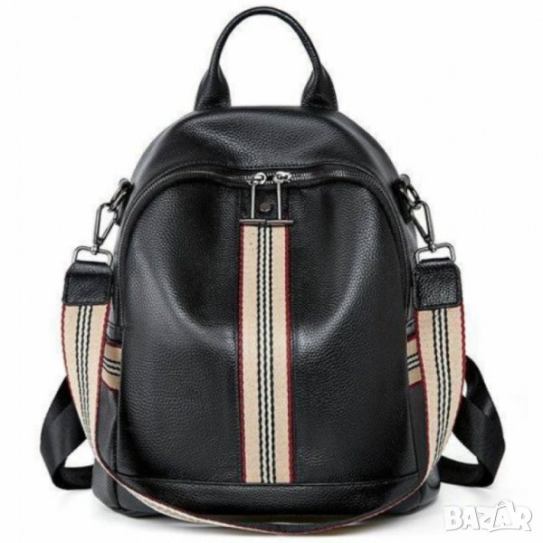 Дамска чанта-раница от естествена кожа 1153, снимка 1