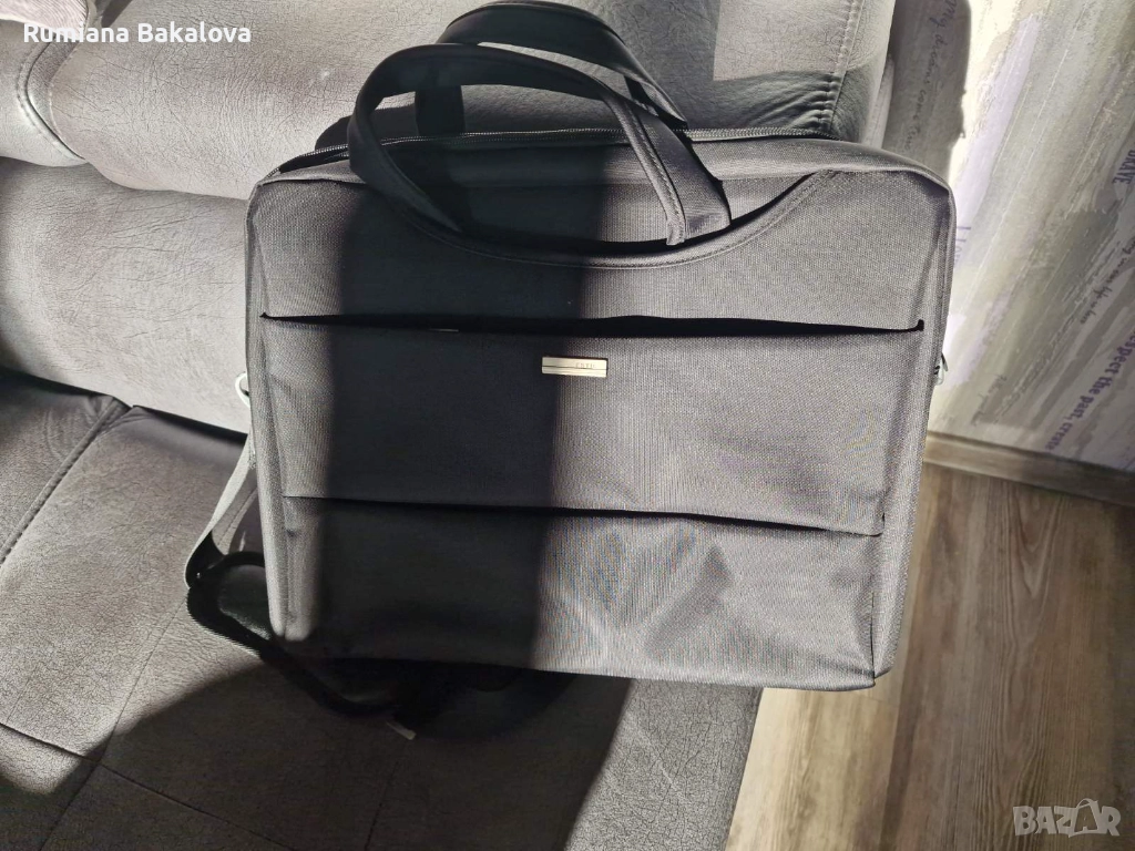 кожена нова бизнес чанта, снимка 1