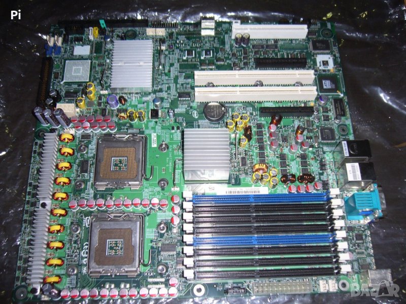 Двупроцесорно дъно сокет 771, Intel - New! + 2x Xeon, снимка 1