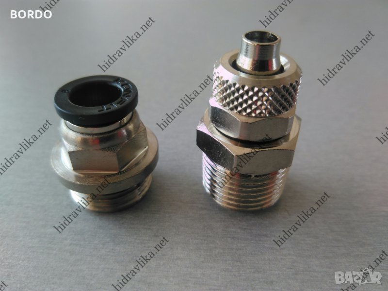 Бързи връзки за шлаух G3/8-Ф8, снимка 1