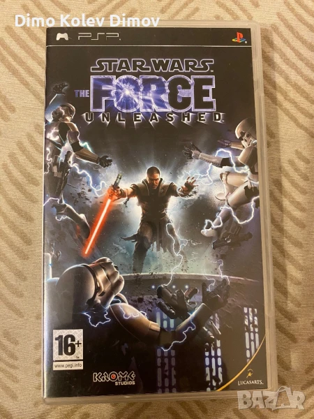 Star Wars Force Unleashed PSP, First Press, снимка 1