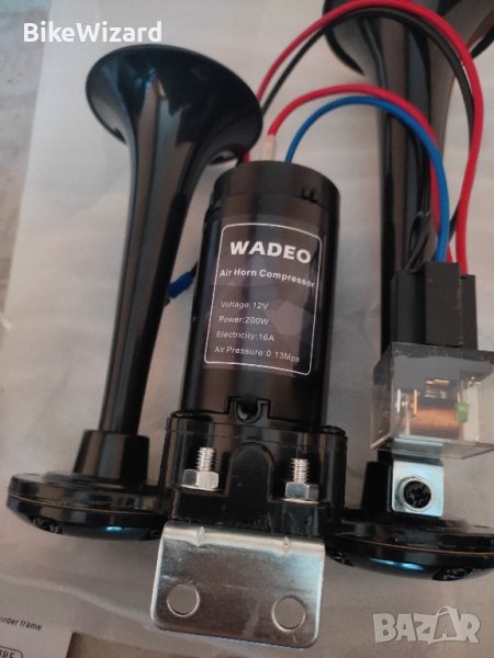 Wadeo двойна въздушна тормба със компресор НОВА, снимка 1