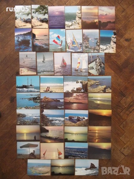 Лот от 40 бр. картички "Черноморски бряг"*, снимка 1
