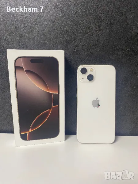 Iphone 13 white 128 gb//много добро състояние, снимка 1