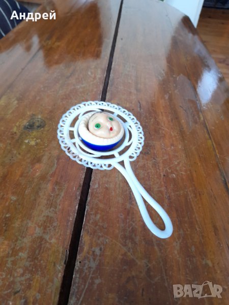 Стара детска играчка залъгалка,дрънкалка #7, снимка 1