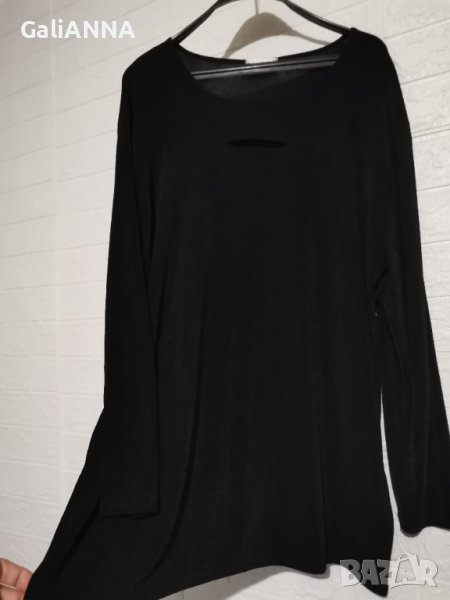 ЧЕРНА ТУНИКА ЛИКРА РАЗМЕР 2XL-3XL, снимка 1