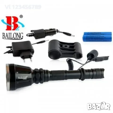 Фенер за лов BL-Q3888 с три сменяеми филтъра,, снимка 1