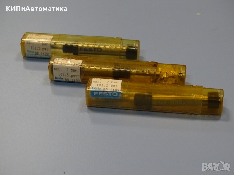 Пневматичен цилиндър Festo EG-6-10-PK-3 pneumatic round cylinder, снимка 1