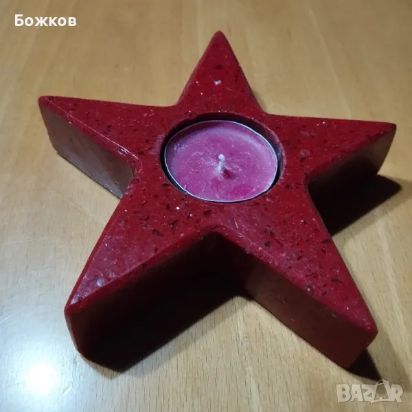 свещник технически камък, снимка 1