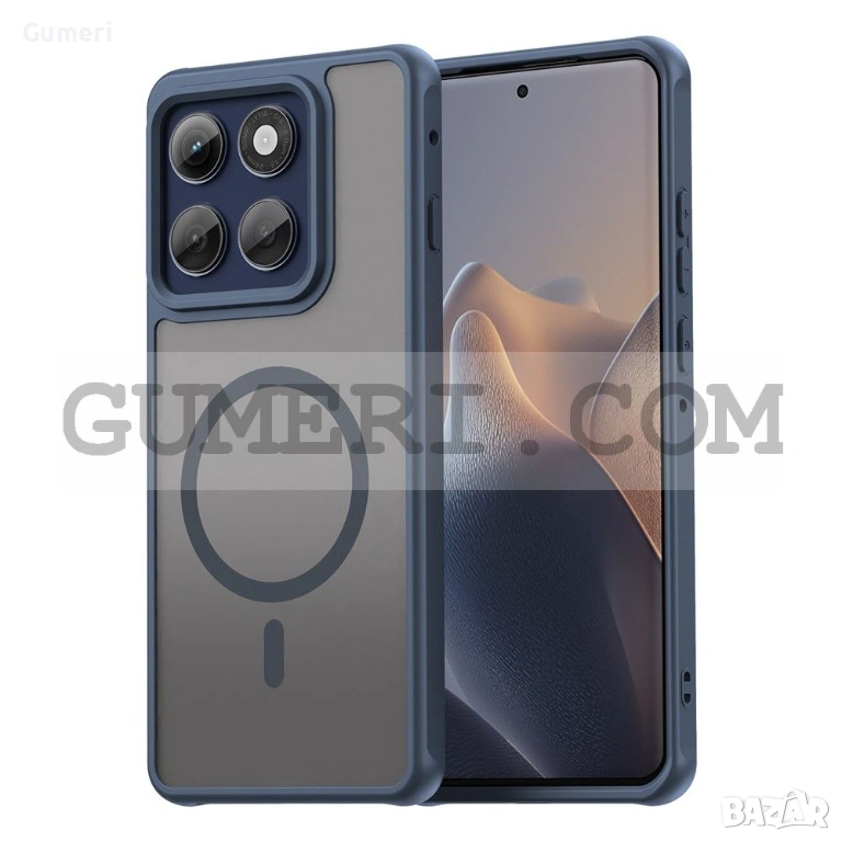 Хибриден Гръб "MagSafe" за Motorola Edge 60 Pro, снимка 1