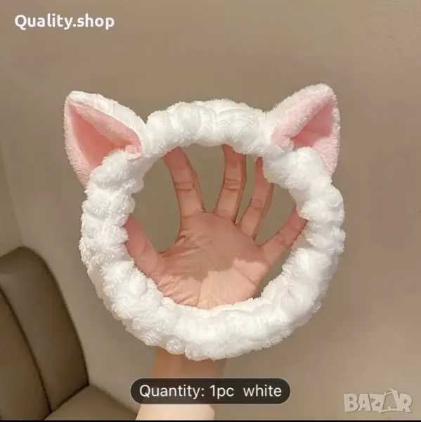 Плюшена лента за коса , снимка 1