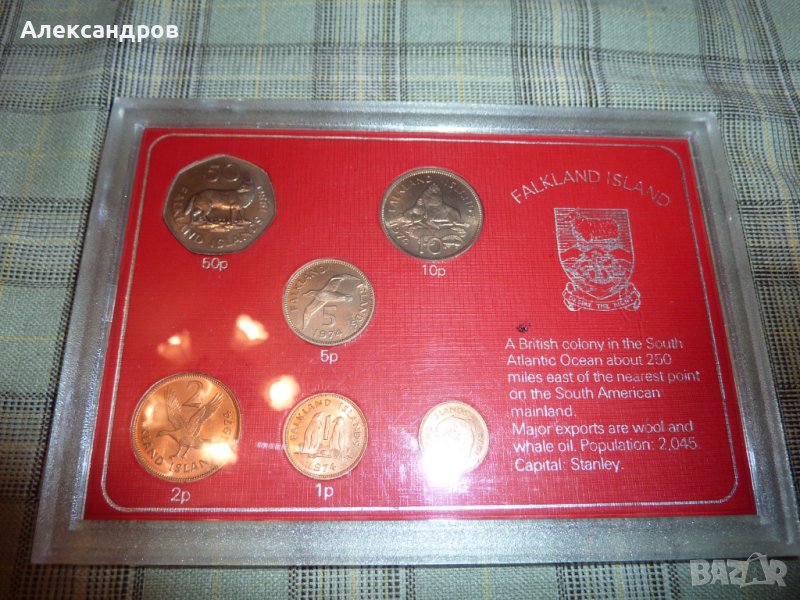 Стари монети от Фолкландските острови, снимка 1