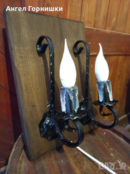 Двойна лампа за стена, снимка 1