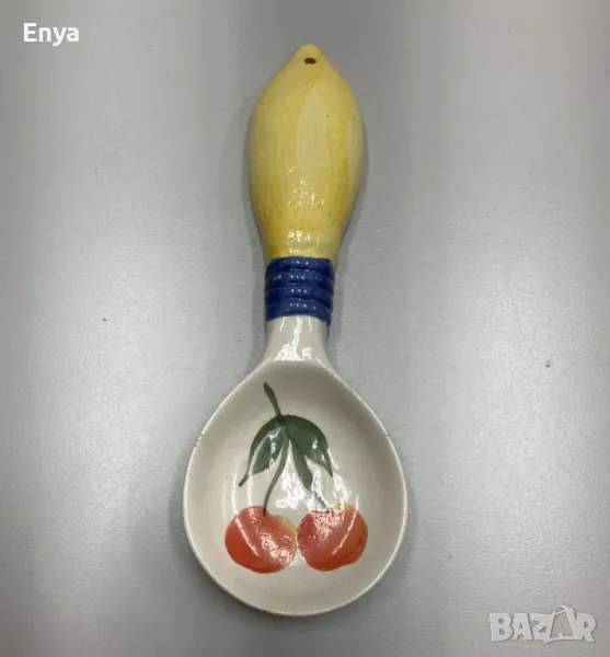 Керамична лъжица за стена, снимка 1