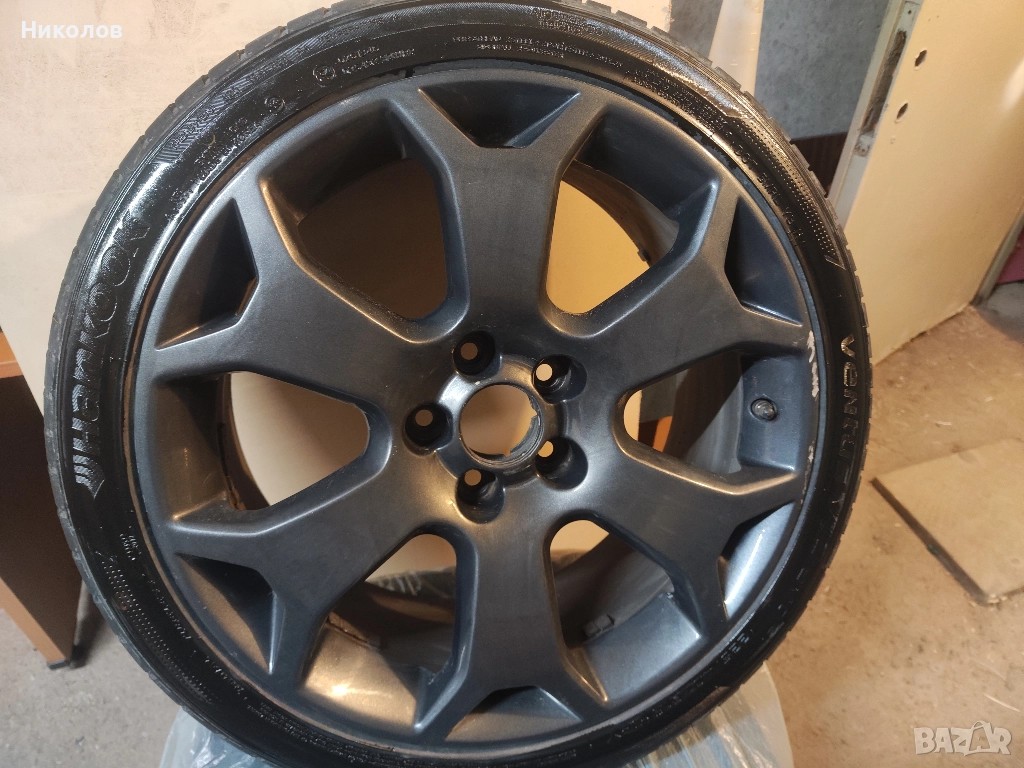 Алуминиеви джанти 8j*18  ET39 5x112 18 цола с гуми., снимка 1