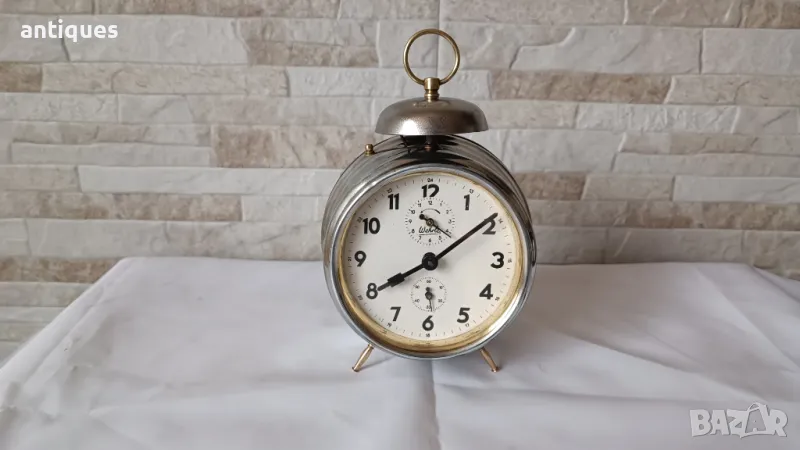 Стар немски часовник / будилник - Wehrle - Made in Germany - 1930г., снимка 1