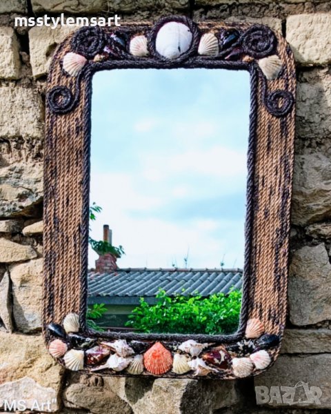3D Огледало с морски дарове, снимка 1