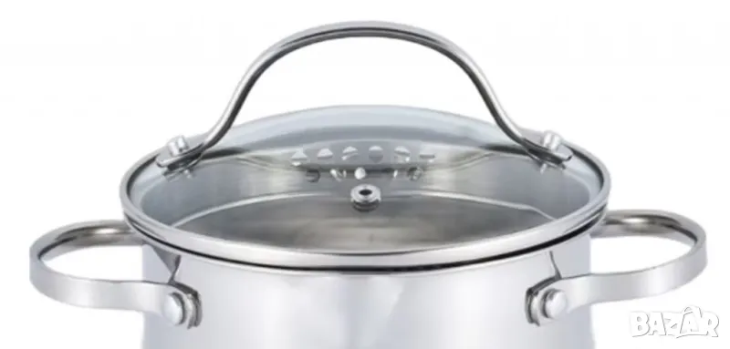 Тенджера Voltz, различна съвместимост, Инокс, снимка 1