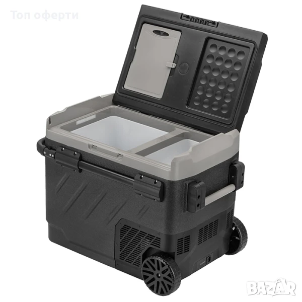 Портативен хладилник с фризер Olesson 49L – 12V / 24V / 220V за автомобил, тир и къмпинг, снимка 1