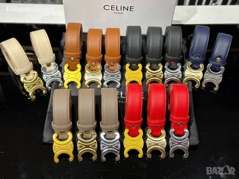 колани от естествена кожа в кутия celine, снимка 1