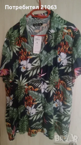 Лятна мъжка риза, снимка 1