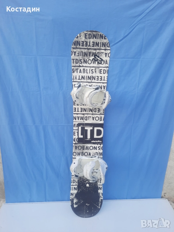 Сноуборд LTD Trust Anti Cam Cap 154см с автомати. , снимка 1