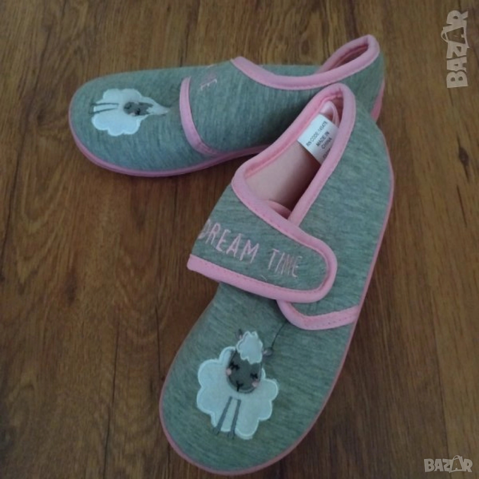 Английски пантофки с гумена подметка YD Sleep номер 31, снимка 1
