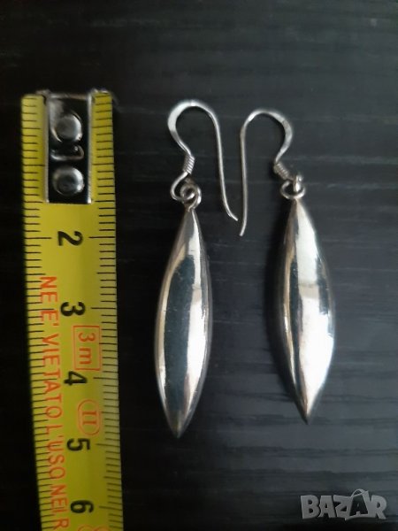 Чисто нови сребърни обеци проба 925, снимка 1