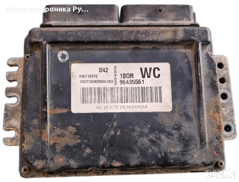 Компютър Chevrolet Aveo 1.2i 2006г., 96435561, 5WY1E57G, снимка 1