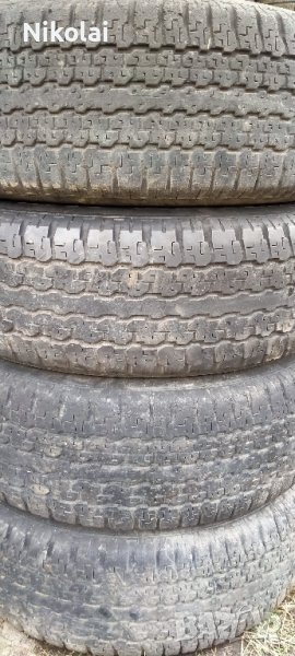 4бр гуми за джип 265/70R15 Bridgestone, снимка 1