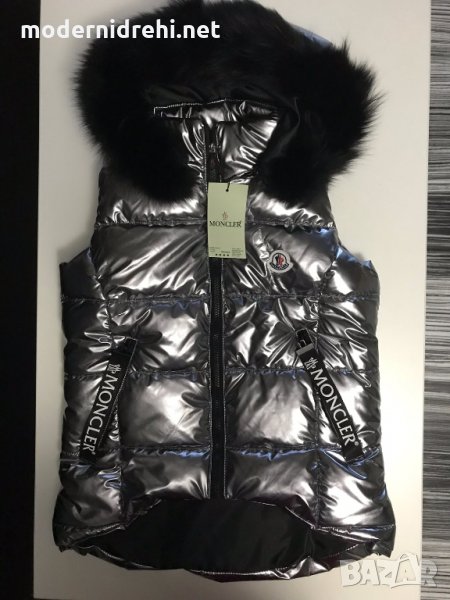 Дамски елек с лисица Moncler код 425, снимка 1