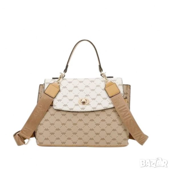 Стилна дамска чанта с  дълга регулируема презрамка, снимка 1