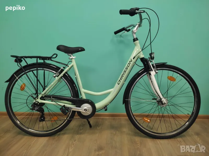 Продавам колела внос от Германия алуминиев градски велосипед RELAXIA 28 цола преден амортисьор, снимка 1