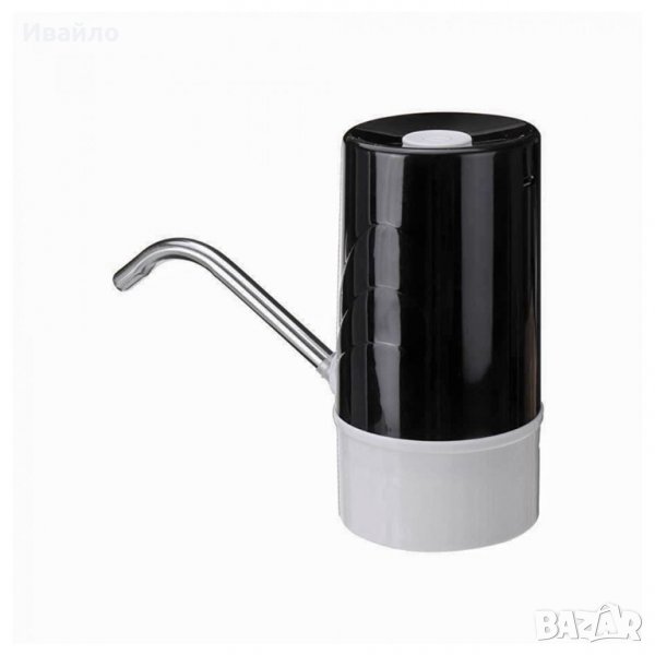 Електрическа помпа за вода SAPIR SP 2013 C, Презареждаема с USB, Бутилки до 11 литра, Черен, снимка 1