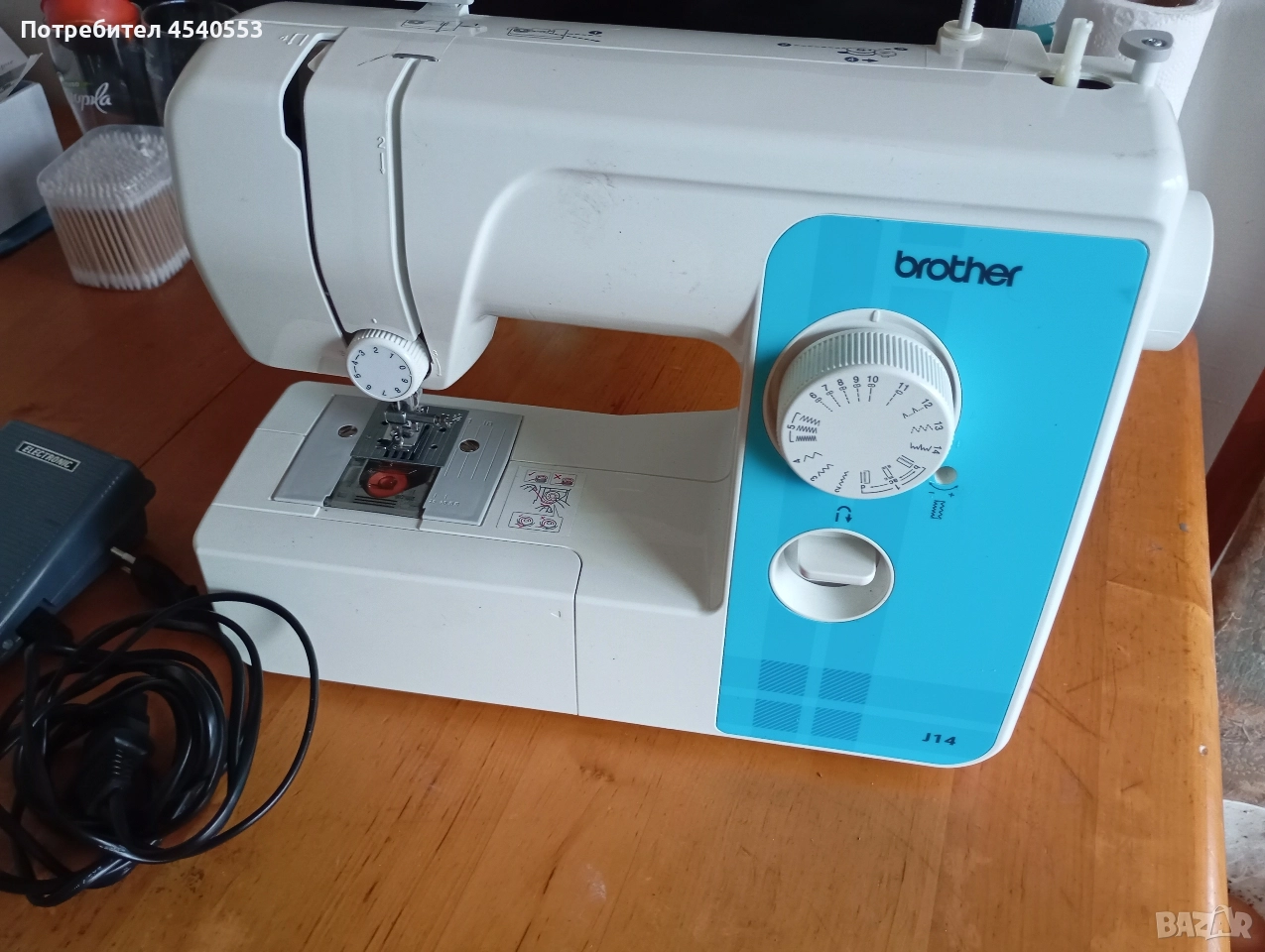 Шевна машина Brother j14, снимка 1