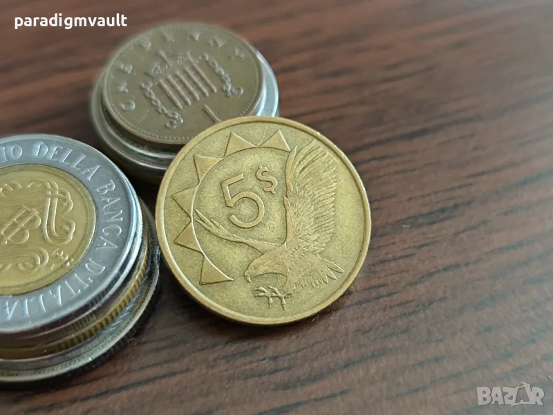 Монета - Намибия - 5 долара | 1993г., снимка 1