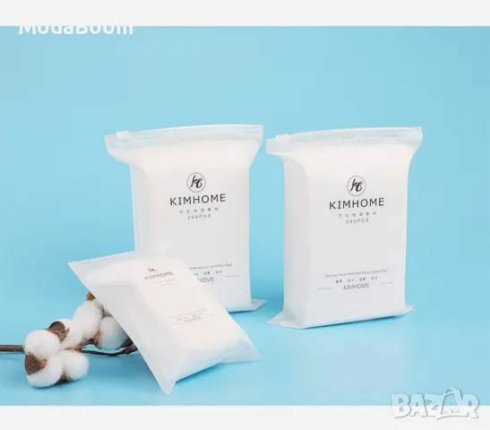 Памучни кърпички за лице за хидратиране и премахване на мръсотията, снимка 4 - Козметика за лице - 48057218