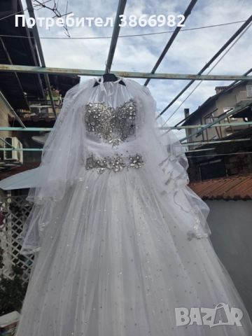 Булчинска Рокля, снимка 8 - Сватбени рокли - 52360629