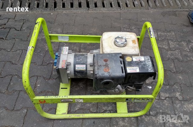 Генератор монофазен 4.6 kW ПОД НАЕМ от Рентекс