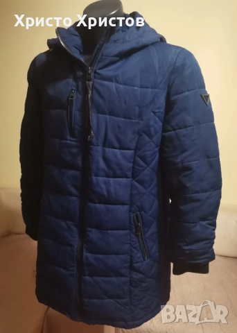 Мъжко яке / парка GUESS Размер L ОРИГИНАЛ, снимка 4 - Якета - 52846228